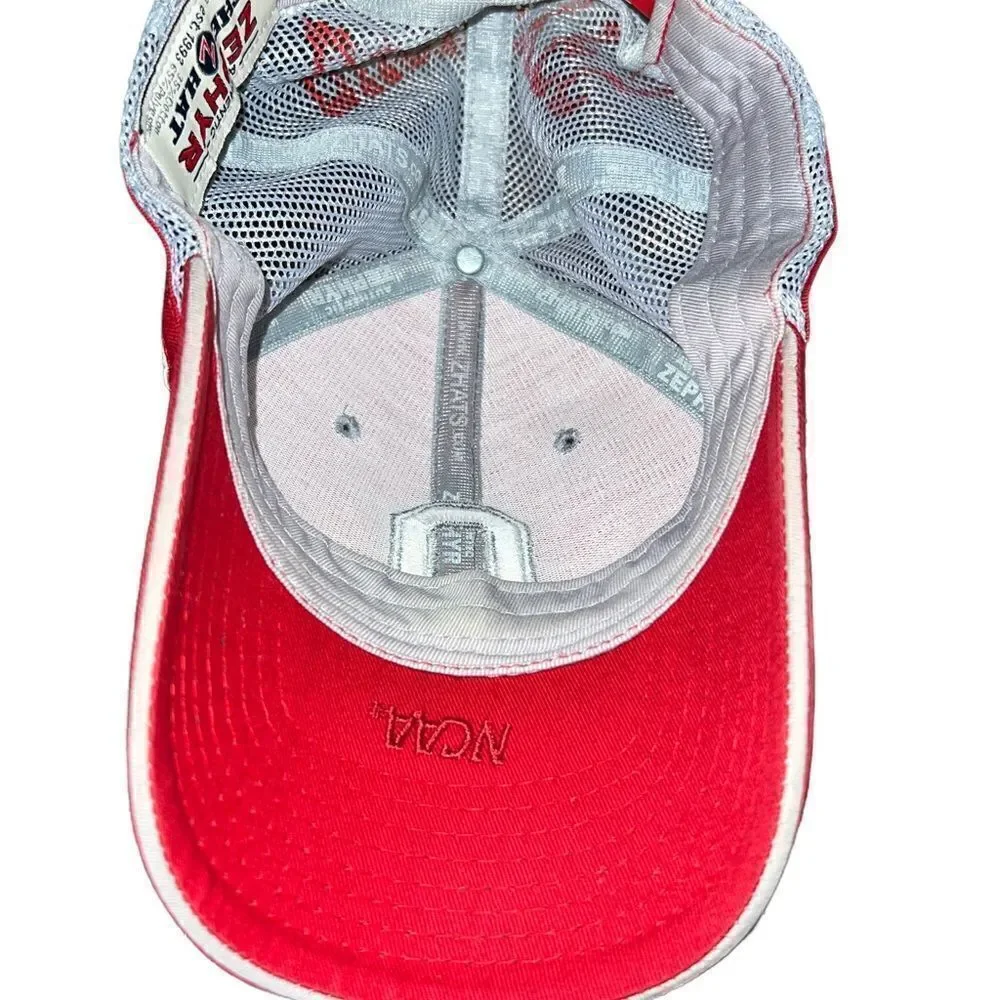 Zephyr Ohio State Buckeyes‎ Block O snapback mesh back trucker hat
